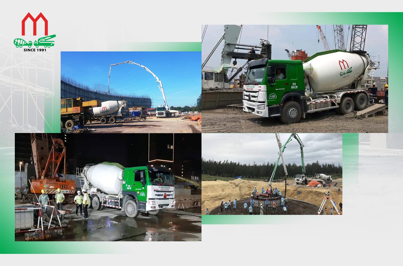 Điều kiện tuyến đường và khả năng tiếp cận công trường khi bố trí lịch giao bê tông