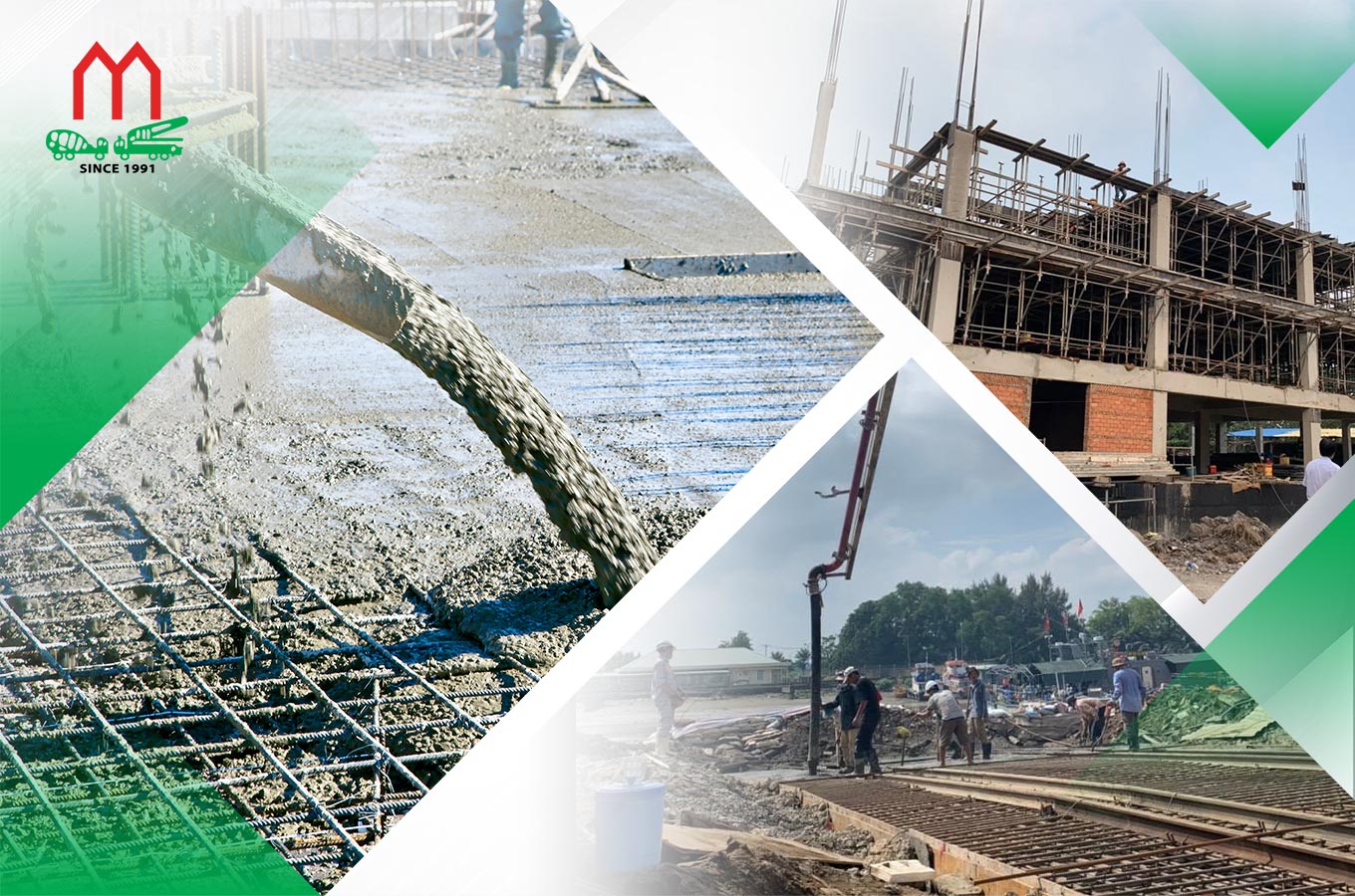 Bê tông tươi Thuận An cho nhiều loại công trình