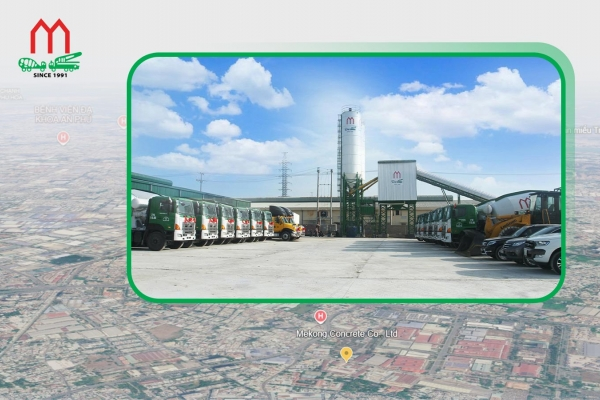 Trạm trộn bê tông Thủ Đức: Năng lực sản xuất và khu vực phục vụ
