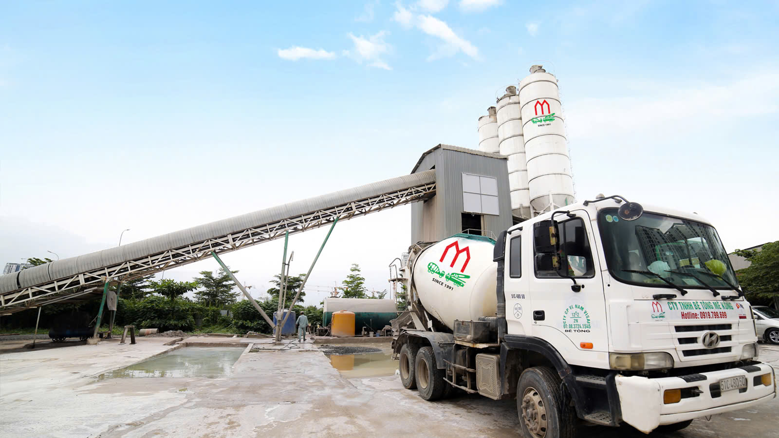 Bê tông thương phẩm giúp thi công thuận tiện và đúng kế hoạch